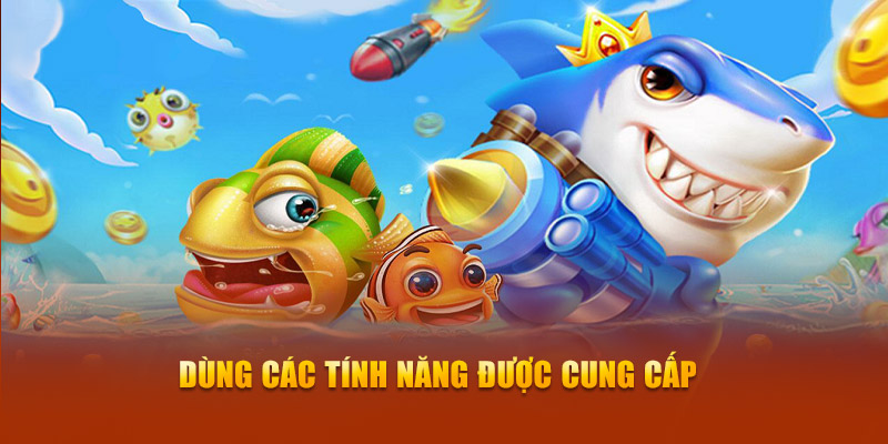 Dùng các tính năng được cung cấp 