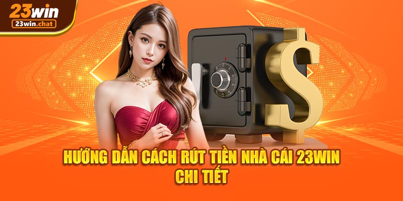 Hướng dẫn cách rút tiền nhà cái 23win chi tiết